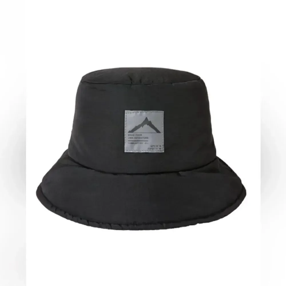 Zara Kids Black Reflective Quilted Bucket Hat(10-14yrs)